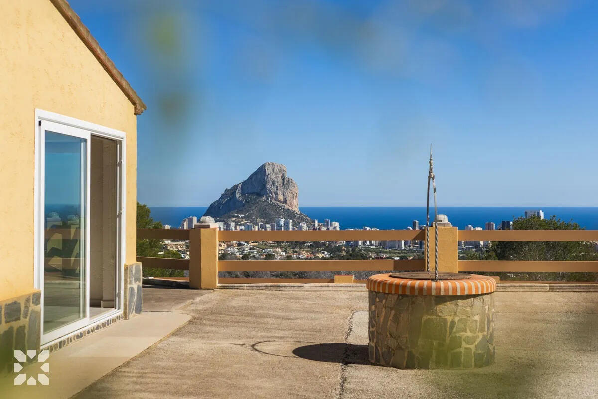 View of Calpe rock View of Calpe rock